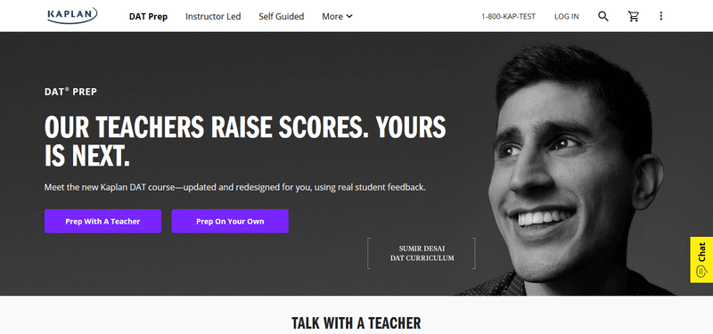 kaplan dat course home page