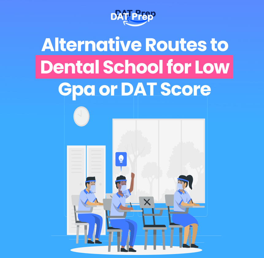 Alternative Routes to Dental School for Low Gpa or DAT Score